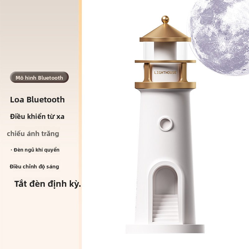Đèn hải đăng chiếu hình mặt trăng
