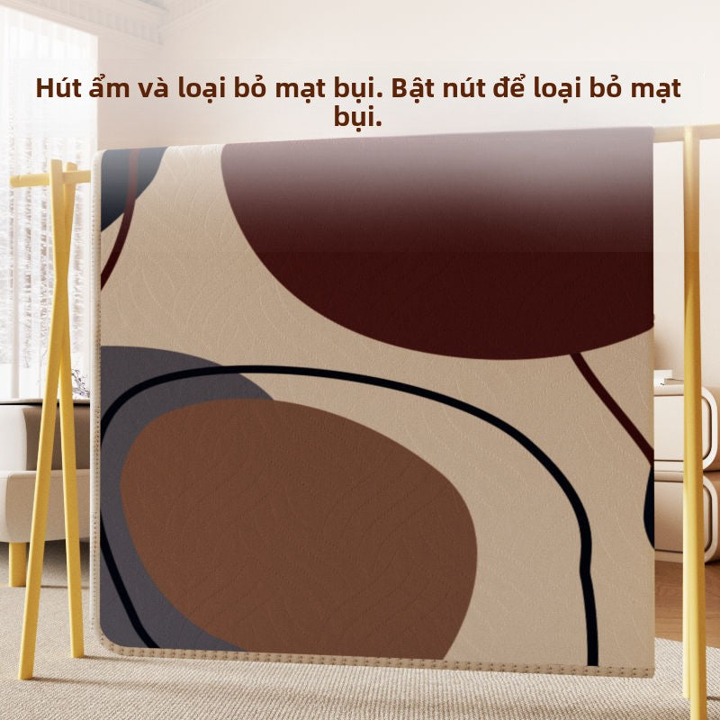 Chăn điện CHIGO Shigo đôi điều khiển đôi điều chỉnh đệm ấm áp đệm điện đơn thông minh loại bỏ ve đệm