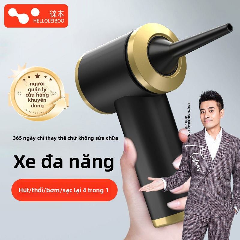 hút bụi lực hút lớn siêu mạnh xe sử dụng không dây nhỏ cầm tay thổi hút hút tất cả trong một máy sử dụng kép xe