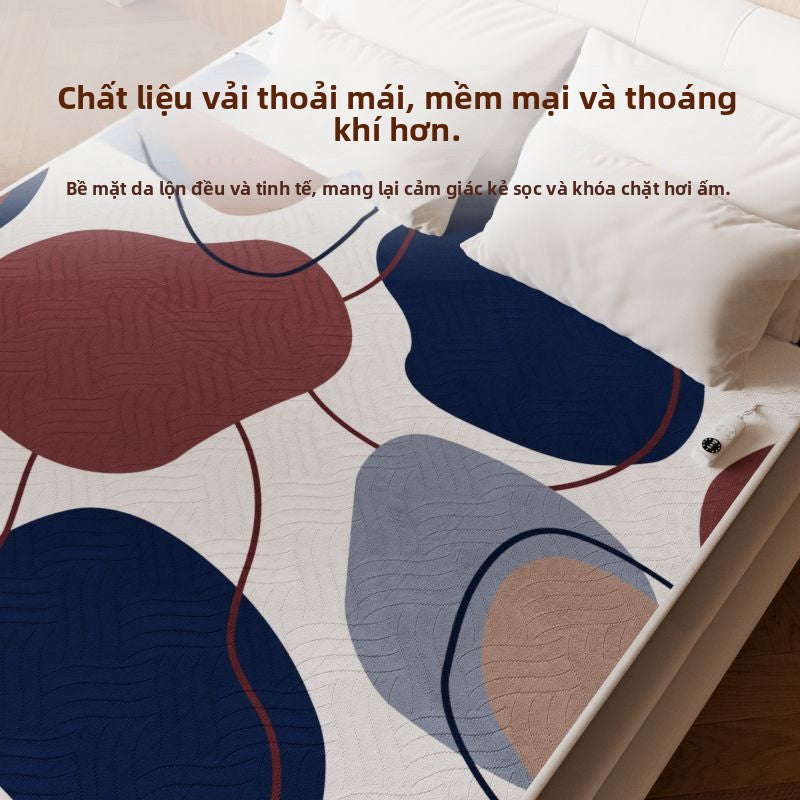 Chăn điện CHIGO Shigo đôi điều khiển đôi điều chỉnh đệm ấm áp đệm điện đơn thông minh loại bỏ ve đệm