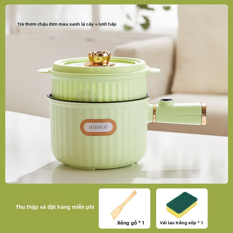 Nồi nấu điện ký túc xá sinh viên đa chức năng một người ăn nồi mì gói nồi nấu nhỏ nồi nấu cháo nồi k