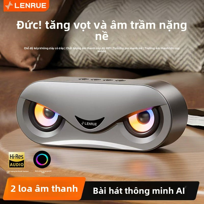 Loa siêu trầm Đức AI âm thanh Bluetooth thông minh không dây loa nhỏ âm lượng siêu lớn âm thanh ngoà