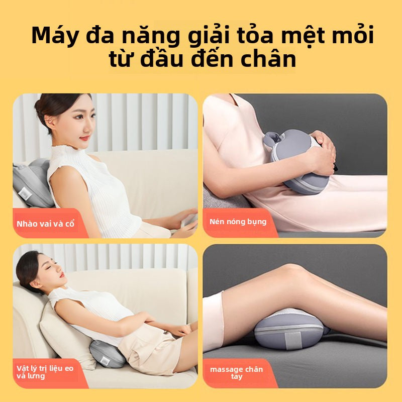 Máy Massage  lưng thắt lưng toàn thân đa chức năng đệm gia đình cổ vai xe cổ nhà