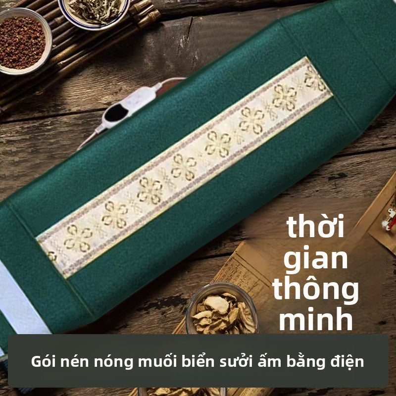 Túi muối điện sưởi ấm túi muối chuyển hóa túi muối chuyển hóa túi nóng cỏ chuyển hóa túi muối biển m