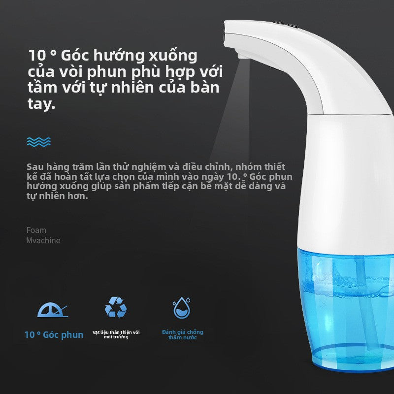 Máy xà phòng điện tự động cảm ứng hồng ngoại bọt rửa điện thoại di động nhà vệ sinh khách sạn không