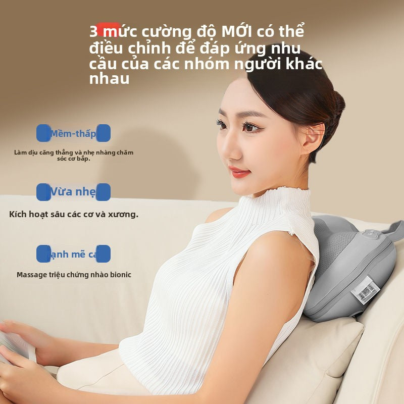 Máy Massage  lưng thắt lưng toàn thân đa chức năng đệm gia đình cổ vai xe cổ nhà