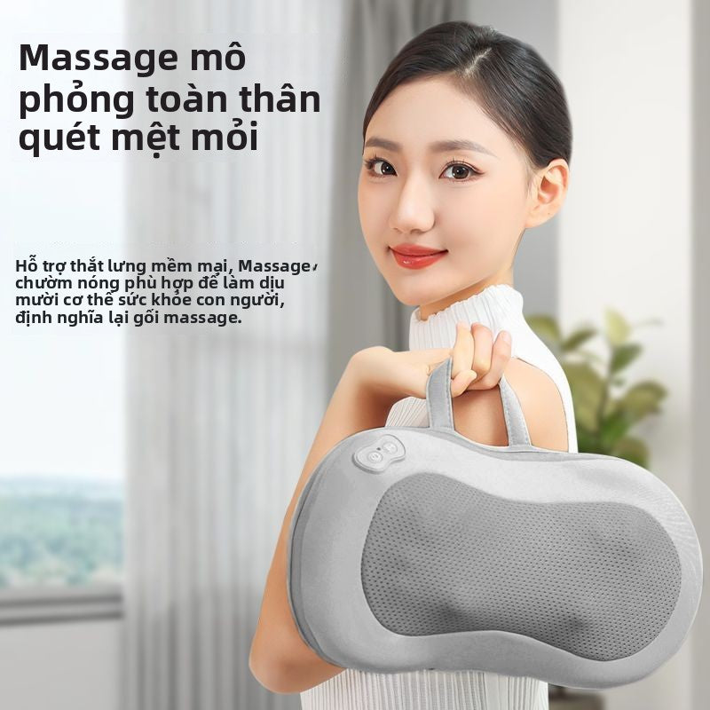 Máy Massage  lưng thắt lưng toàn thân đa chức năng đệm gia đình cổ vai xe cổ nhà