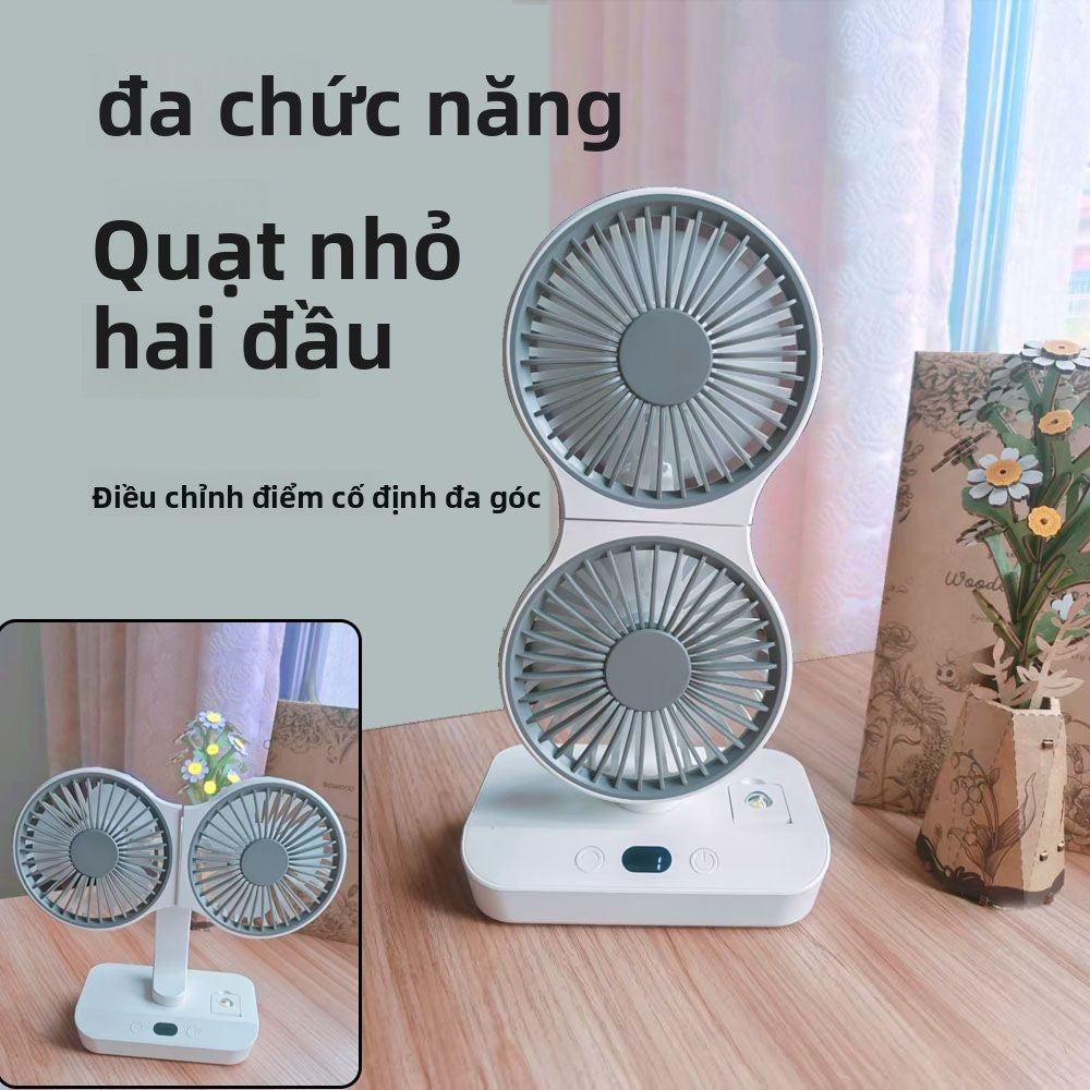 Quạt nhỏ hai đầu cắm điện USB