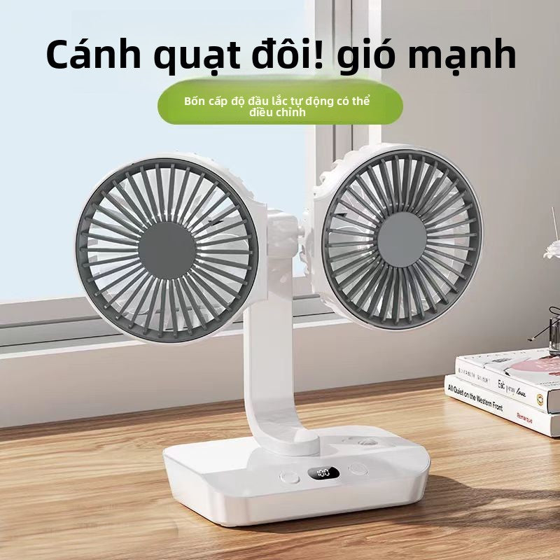 Quạt nhỏ hai đầu cắm điện USB