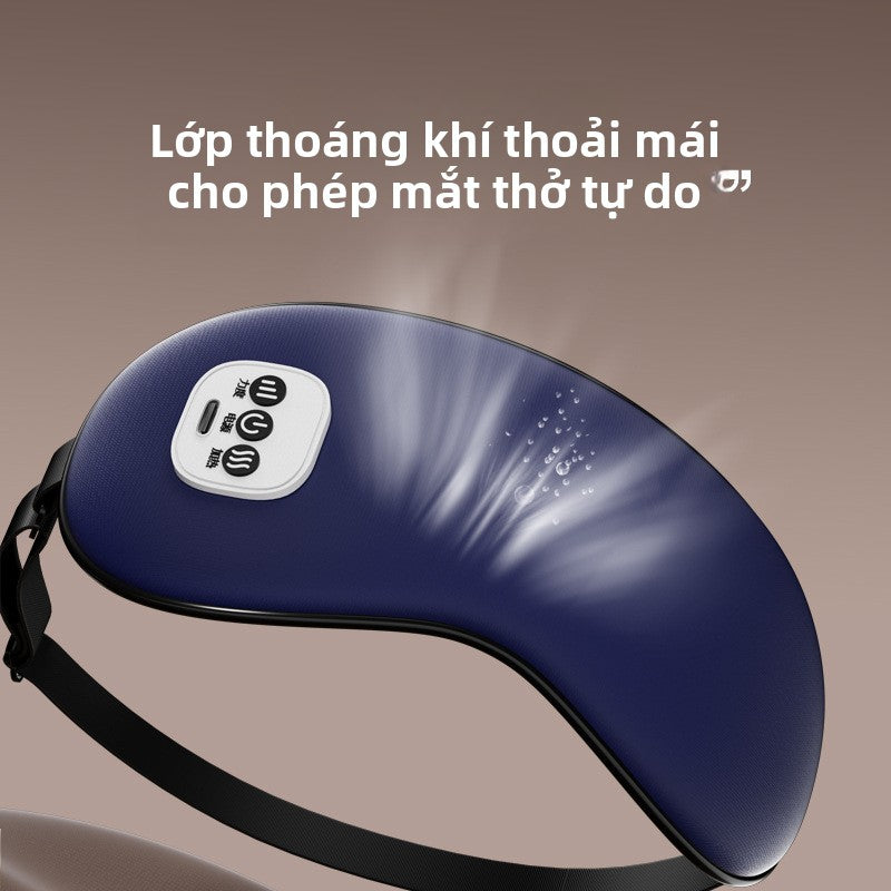 mặt nạ  massage mặt nạ mắt máy massage mắt ngủ nóng chườm đá phun ngải cứu khử trùng má