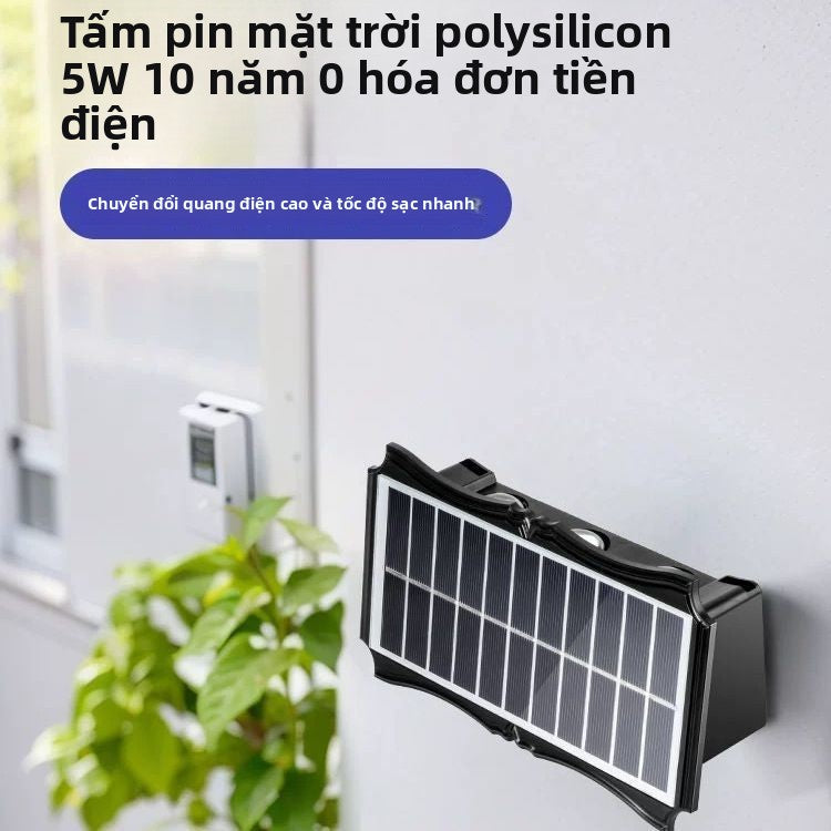 Đèn sân năng lượng mặt trời mới ngoài trời không thấm nước bên ngoài tường trang trí ngoài trời tườn