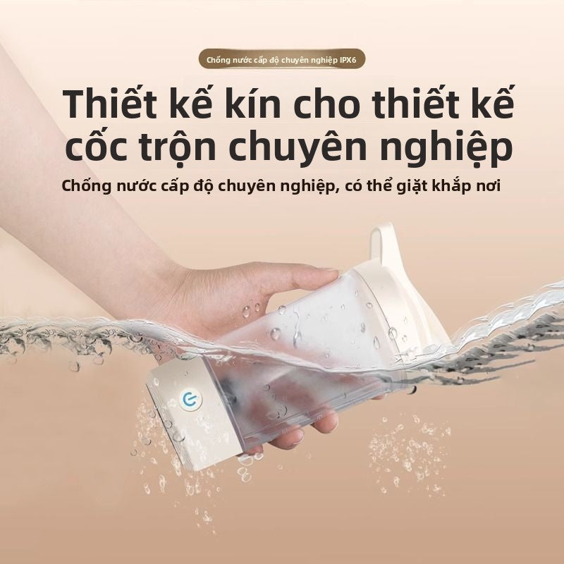 Cốc trộn hoàn toàn tự động 2025 cốc cà phê mới sạc điện với quy mô cốc lắc sữa đậu nành lười biếng d