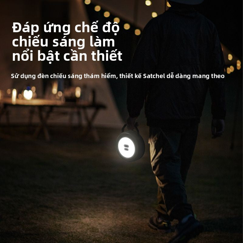 Đèn thước dây cắm trại đèn khí quyển đèn dây đèn led màn hình bầu trời với dải đèn cắm trại đ