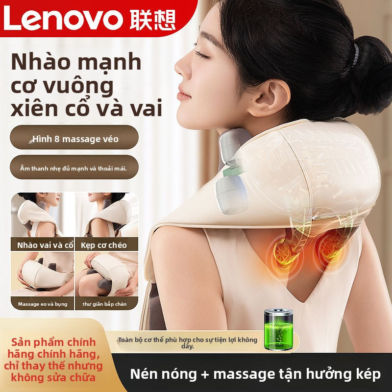 Máy  Massage cổ  thắt lưng lưng massage khăn choàng toàn thân nhào lộn đa chức nă