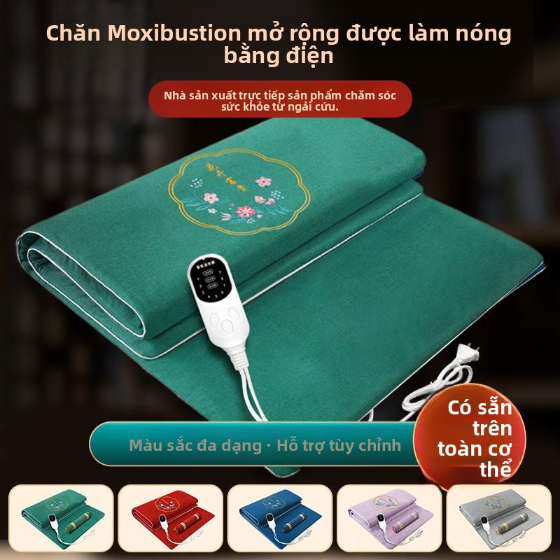 Nệm sưởi ấm bằng ngải cứu 150x60cm