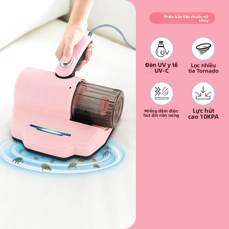 Máy khử trùng ve Tân Phi trên giường gia đình máy hút bụi nhỏ máy hút bụi mạnh mẽ hút tóc hút ẩm khử