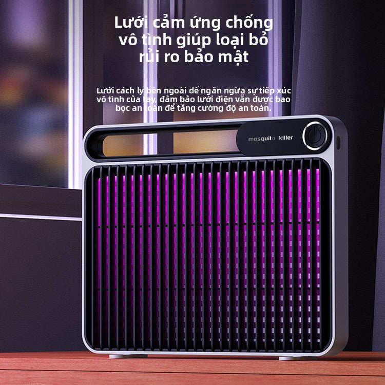 Đèn diệt muỗi Mẫu mới Thunder điện giật muỗi bắt đèn USB quang xúc tác gia đình muỗi bắt muỗi sạc điện giật muỗi b