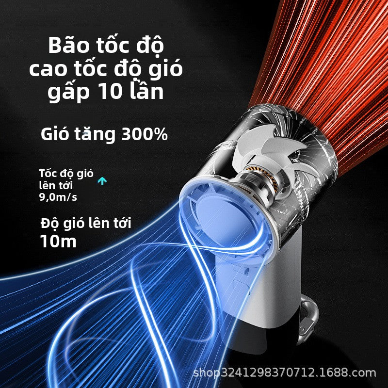 quạt không cánh turbo mini di động USB sạc máy tính để