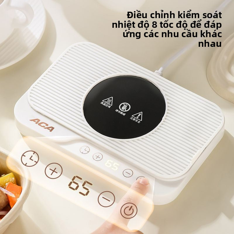Hộp cơm nóng ACA Đồ tạo tác cơm nóng Nhiệt độ không đổi Miếng đệm cốc ấm Miếng đệm cốc ấm sữa nóng g