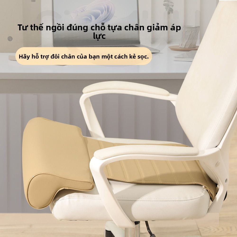 Đệm chân hỗ trợ ghế mở rộng cổ vật văn phòng trạm máy tính ghế đồng lái xe ít vận động mở rộng đệm