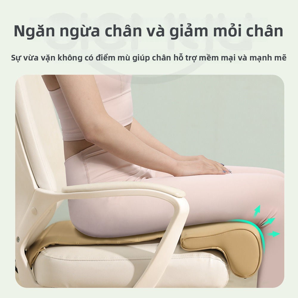 Đệm chân hỗ trợ ghế mở rộng cổ vật văn phòng trạm máy tính ghế đồng lái xe ít vận động mở rộng đệm
