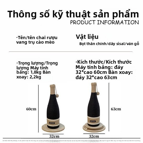 Cột cào móng, cột đồ chơi cho mèo