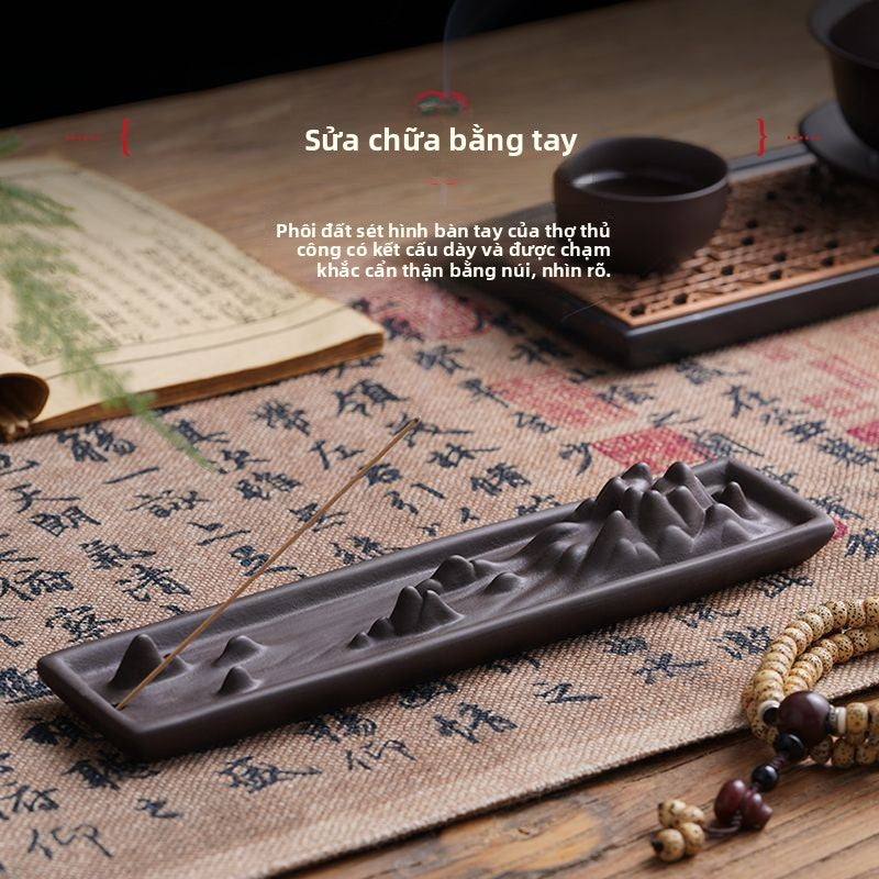 Lò hương ngược trang trí hương cắm dây hương hương lò hương hương gia đì