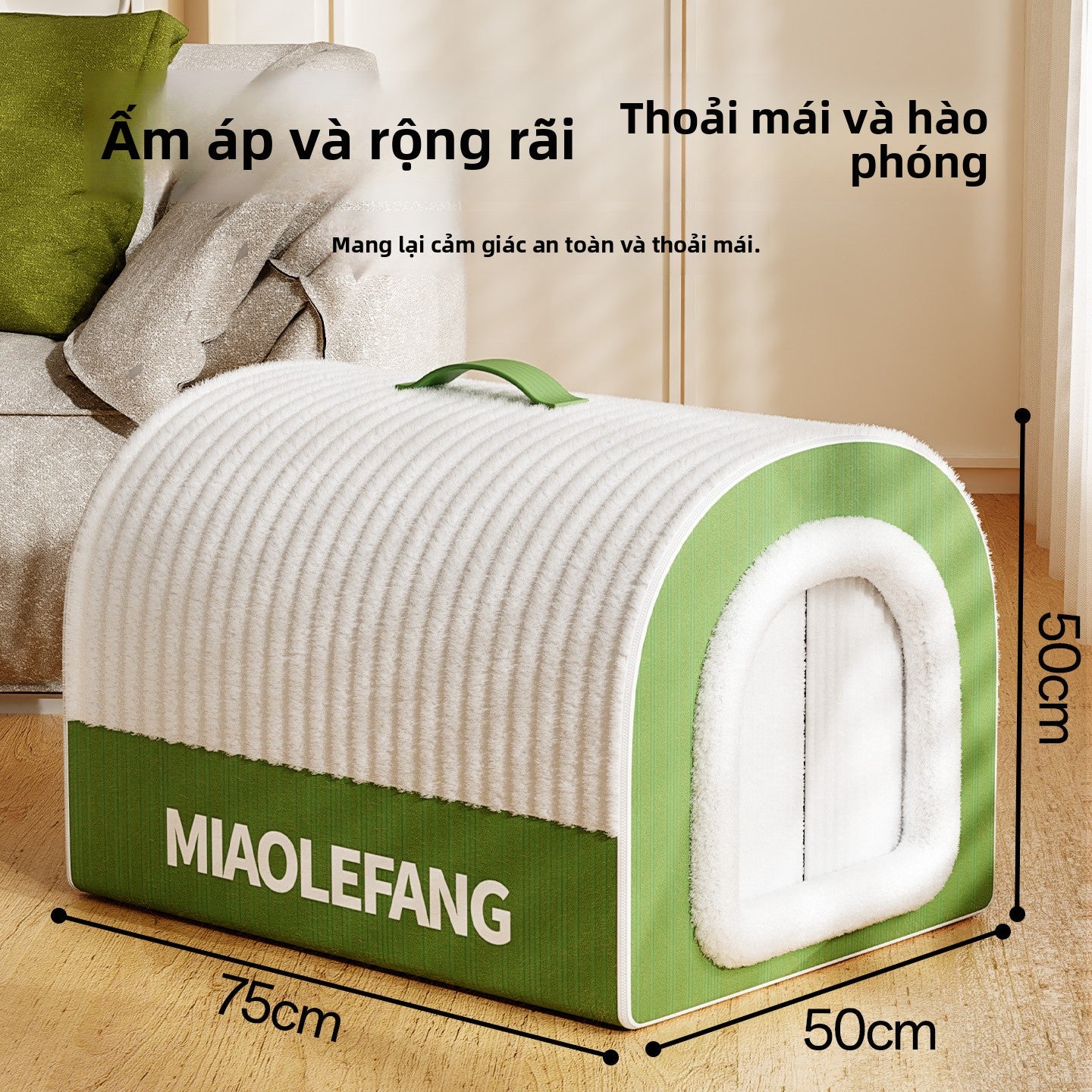 Tổ ngủ ấm cho mèo cao cấp