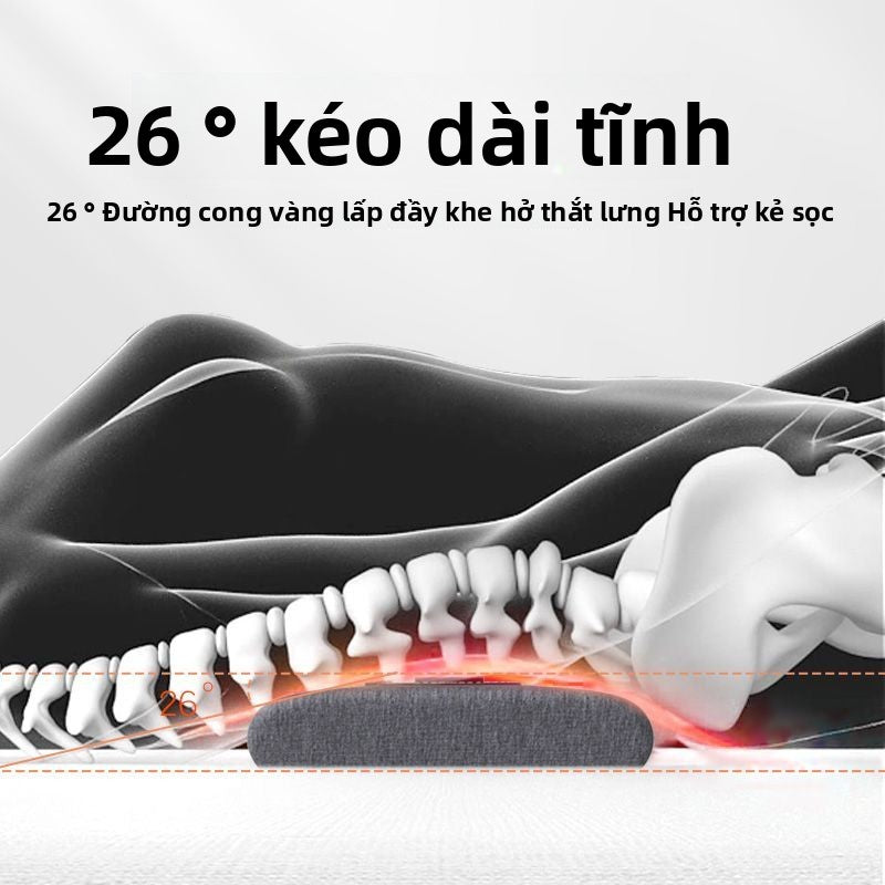Giường gối thắt lưng ngủ đệm bảo vệ thắt lưng massage điện nằm phẳng đau thắt lưng hỗ trợ thắt lưng