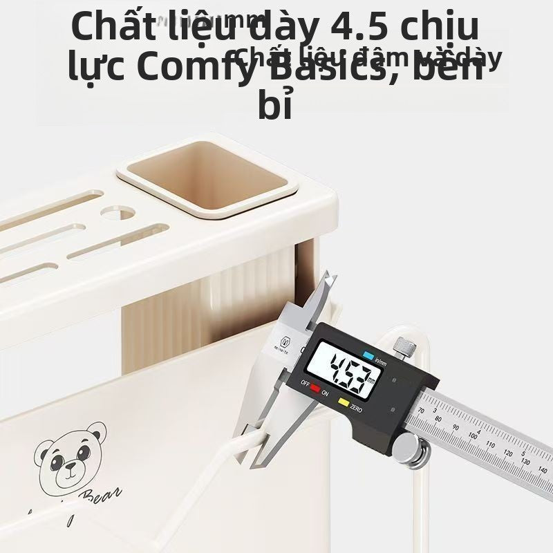 giá đỡ dao nhà bếp Mẫu mới nhẹ sang trọng đũa treo tường giá đỡ dao nhà bếp đa chức năng lưu trữ dao đục lỗ gia đình lư