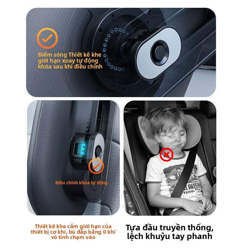 Gối kê đầu hai bên cho xe ô tô