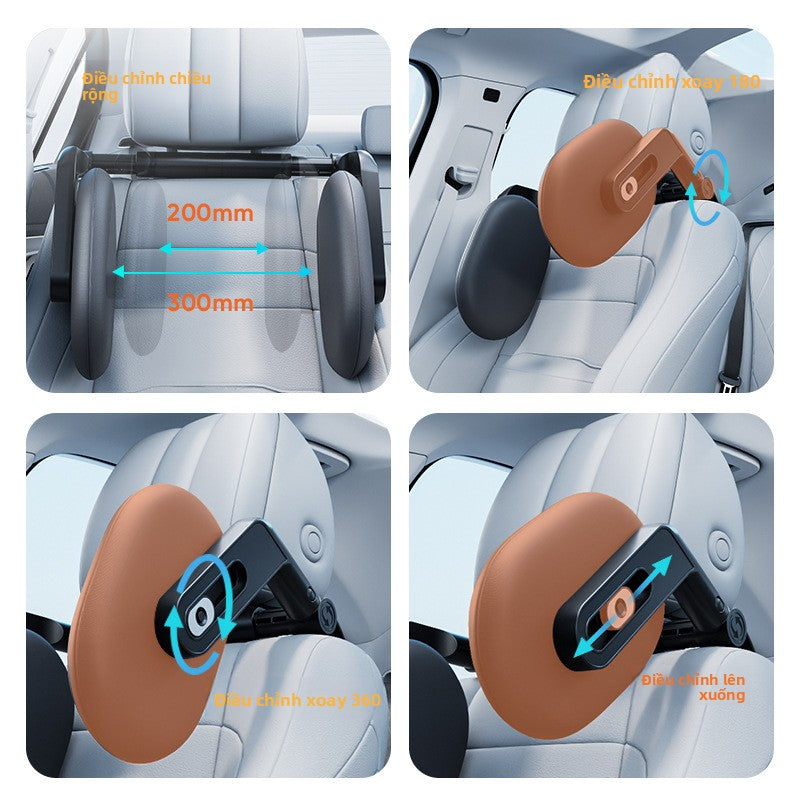 Gối kê đầu hai bên cho xe ô tô