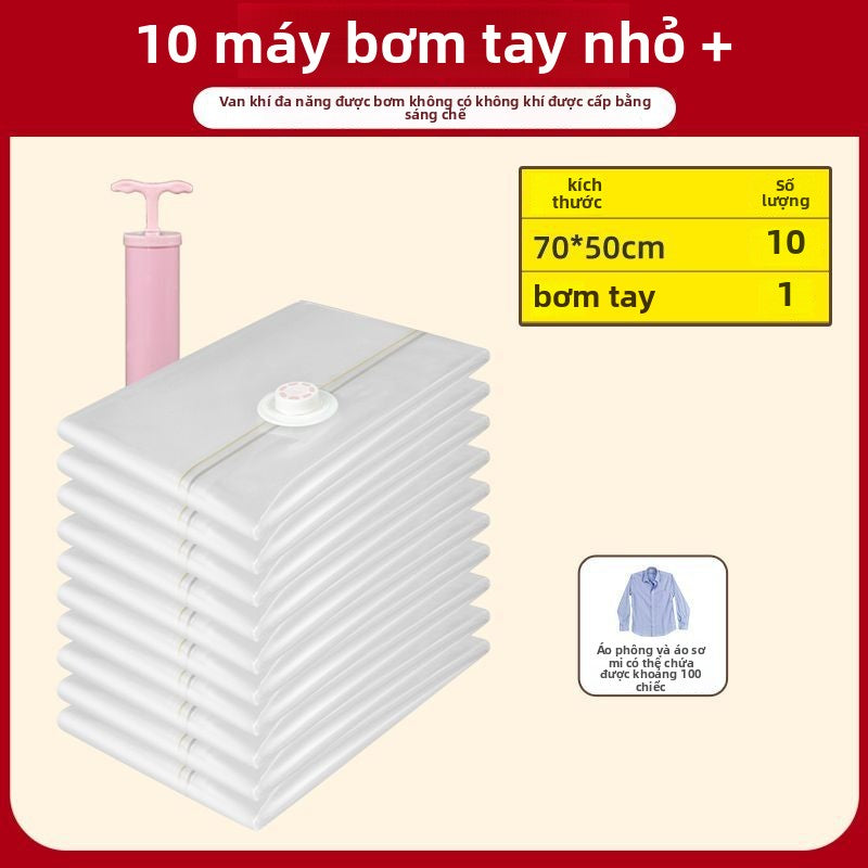 Túi nén chân không cất gọn quần áo mùa đông