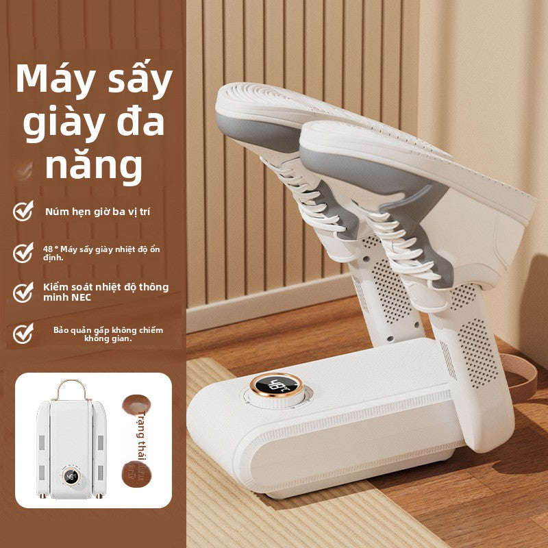 Máy sấy giày mới Máy sấy giày hẹn giờ thông minh gia đình Hai đôi máy sấy giày cổ vậ