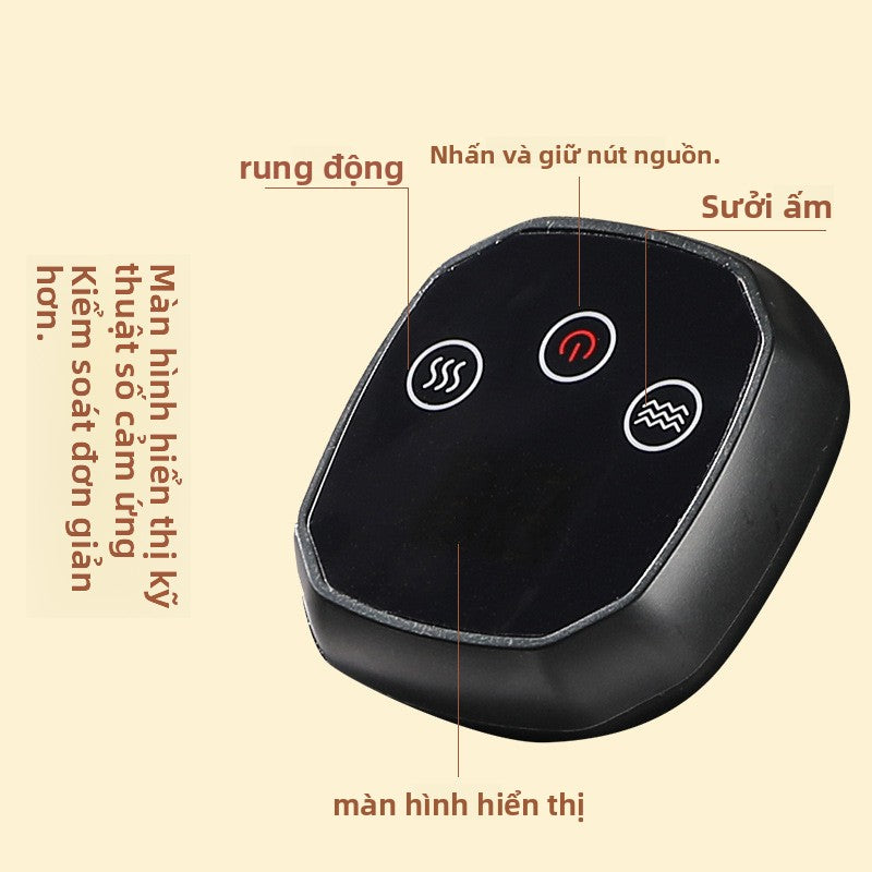 Máy massage đầu gối sưởi ấm điện xuyên biên giới Máy massage chân lạnh cũ giữ ấm máy massage chân dư