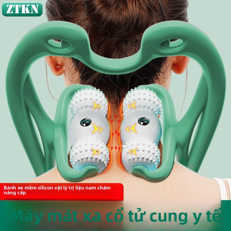 Máy massage cổ thủ công Đồ tạo tác massage cổ vai cổ cổ cổ thắt