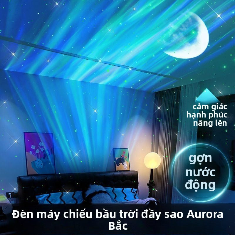 Đèn chiếu sao mặt trăng ánh sáng phương Bắc, đèn chiếu sao đầy đủ ánh sá