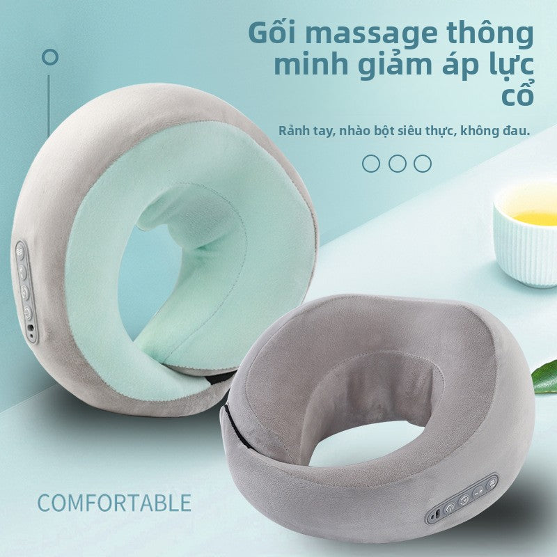 Gối sưởi nóng thư giãn cổ
