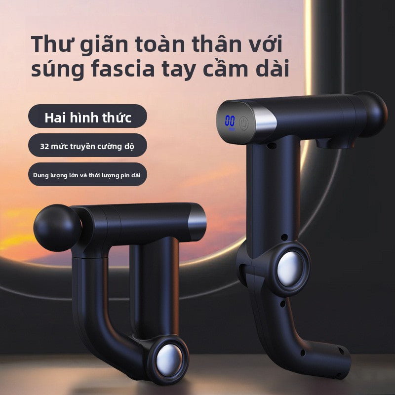 Súng massage cân gan chân chuyên nghiệp cấp thể dục cơ bắp thư giãn vật lý trị liệu rung máy massage làm nón