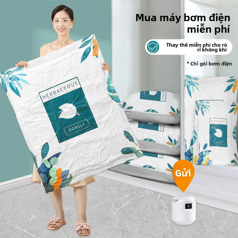 Túi nén chân không dày, ký túc xá đóng gói chăn bông, quần áo, túi đóng gói chuyển nhà, túi lưu trữ