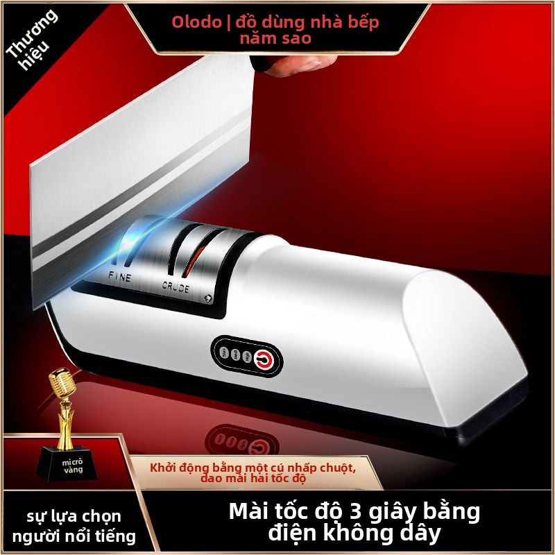 Máy mài dao điện thương hiệu Oledo, đồ tạo tác mài dao nha