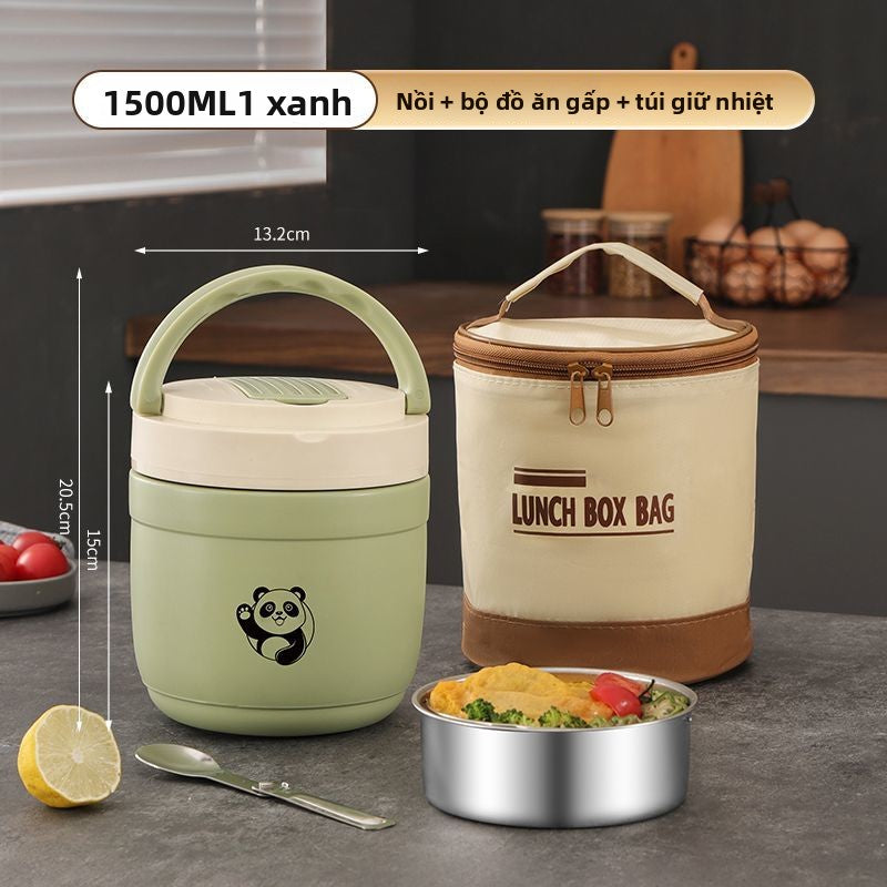 Hộp cơm giữ nhiệt  bằng thép không gỉ 304