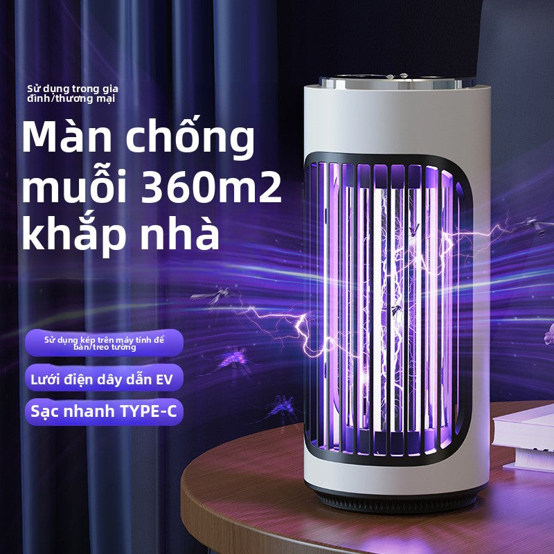 [flashsale] Đèn diệt muỗi gia đình im lặng trẻ sơ sinh phụ nữ mang thai trong nhà điện giật đèn diệt muỗi chống (Copy)