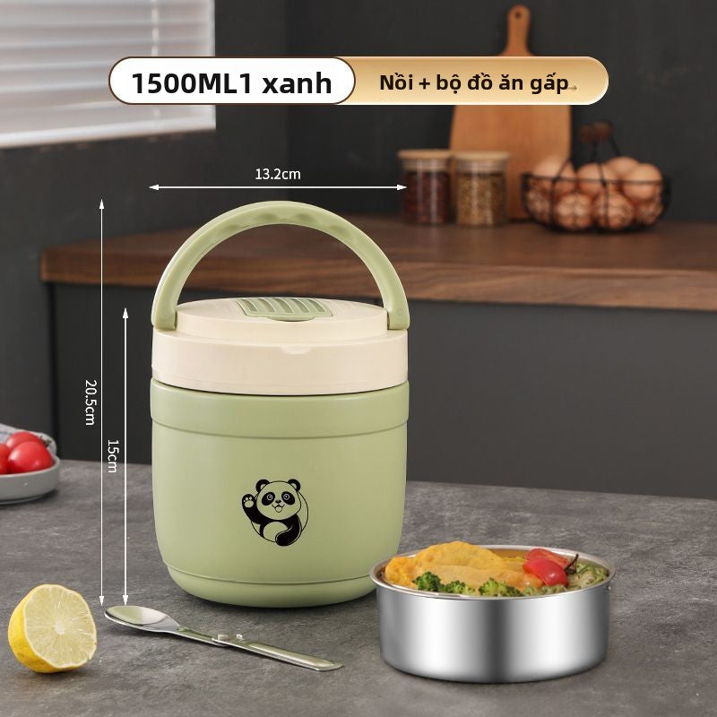 Hộp cơm giữ nhiệt  bằng thép không gỉ 304