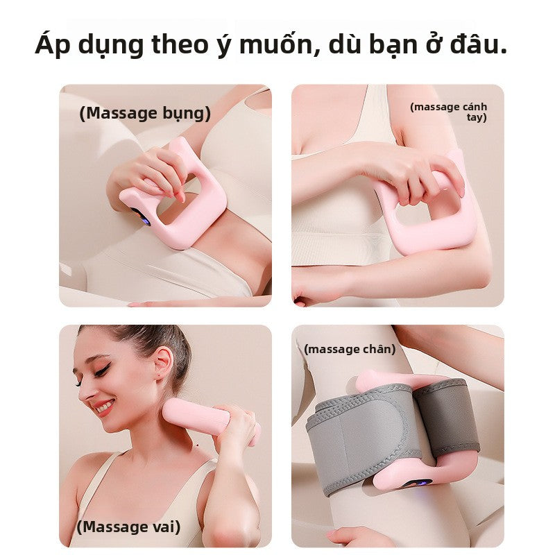 Máy massage tay đốt cháy chất béo massage với vòng cân gan chân massage cơ bắp cân