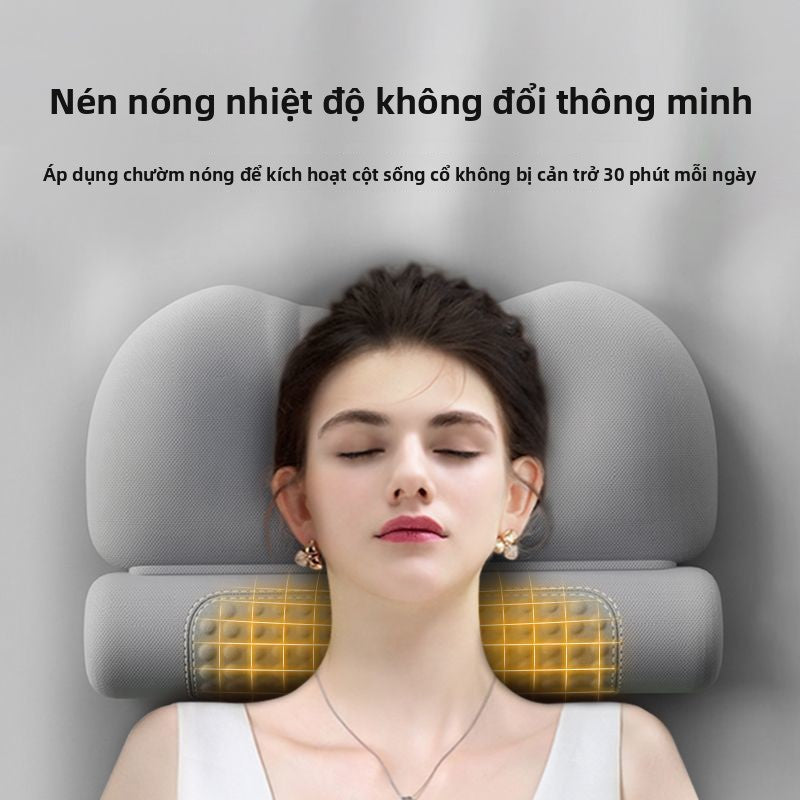 Ngải cứu chườm nóng cột sống cổ  gối bảo vệ cột sống mạnh mẽ giúp sửa chữa giấc ngủ cột đặc b