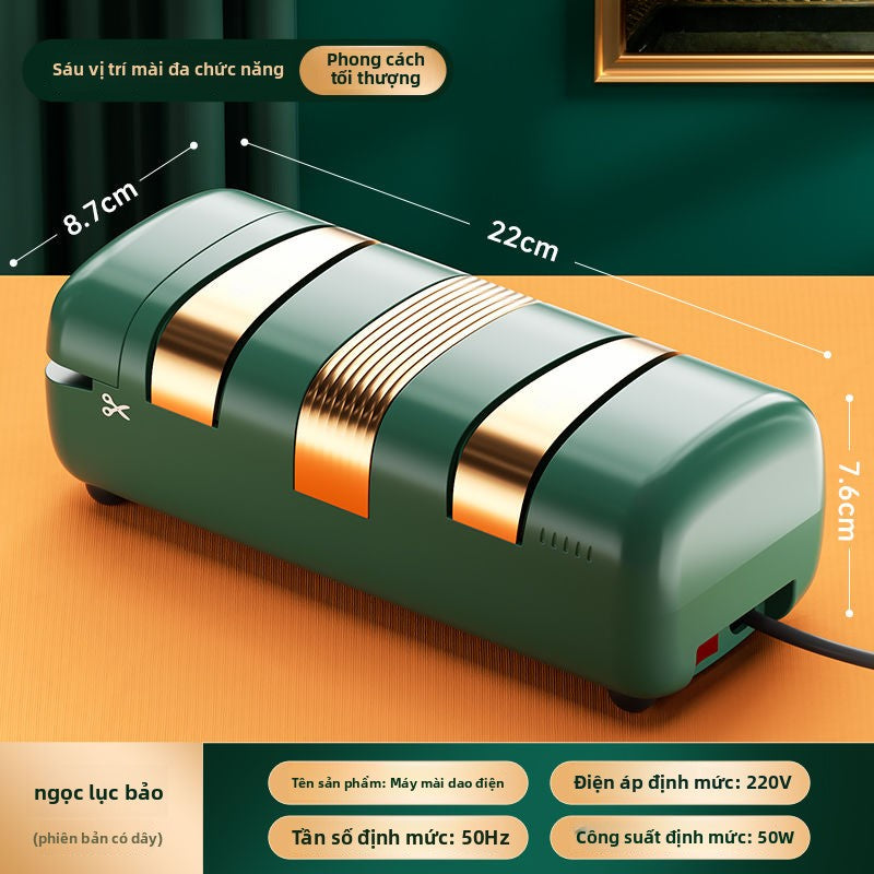 mài dao bằng điện điện gia dụng thông minh hoàn toàn tự động mài dao làm bếp máy thươ
