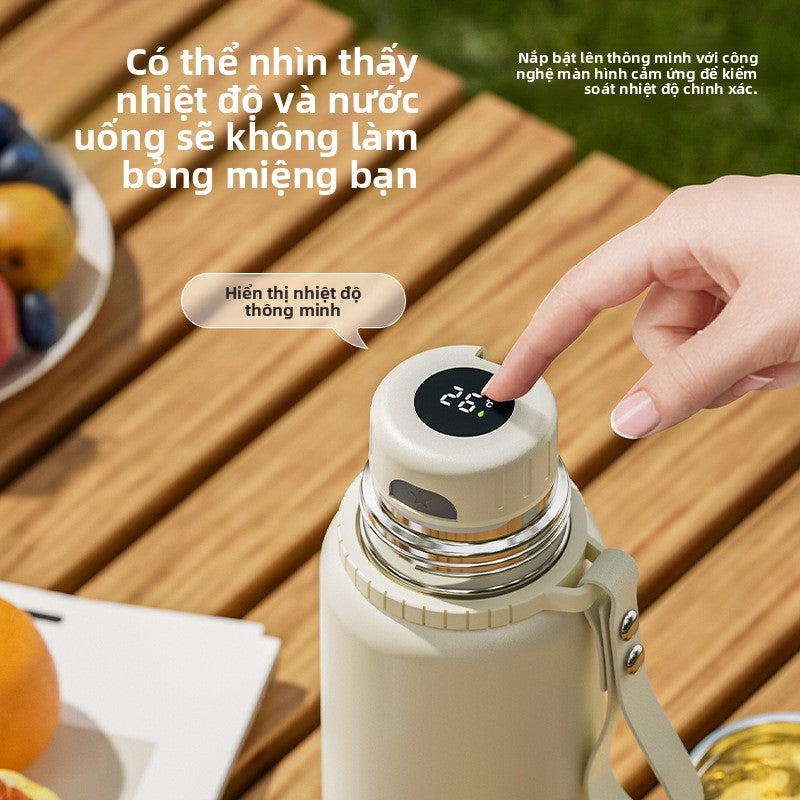 Cốc giữ nhiệt 316 bằng thép không gỉ tách nước trà pha trà cốc  mới giữ nhiệt giữ lạn