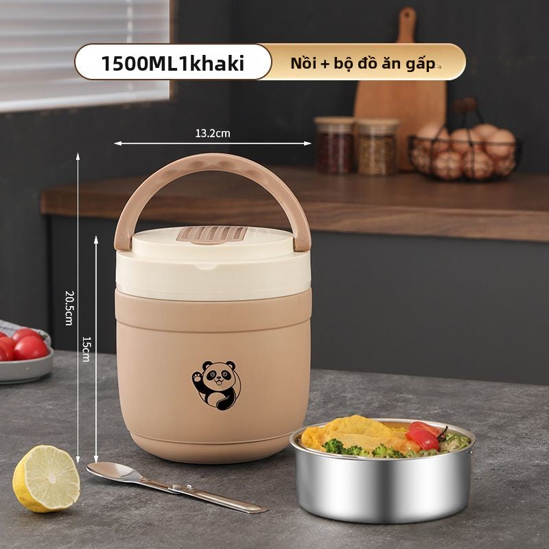 Hộp cơm giữ nhiệt  bằng thép không gỉ 304