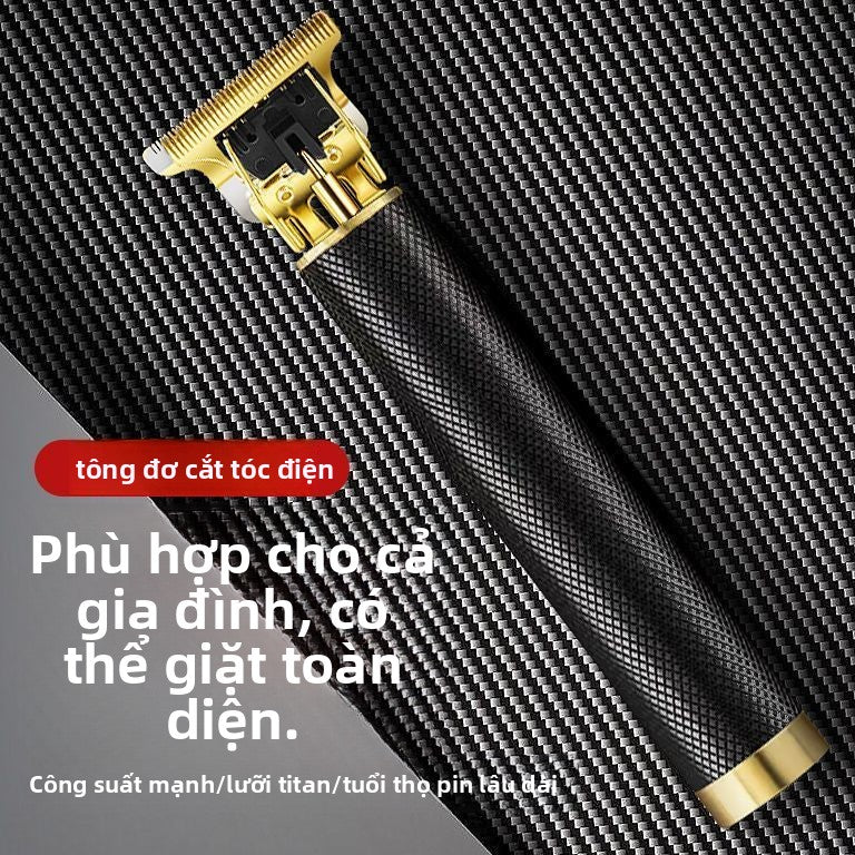 Tông đơ điện hai mục đích cạo râu cắt tóc điện đẩy đầu Phật đẩy cắt râu máy tạo hình cạo đầu cắt tóc đầu trọc gia